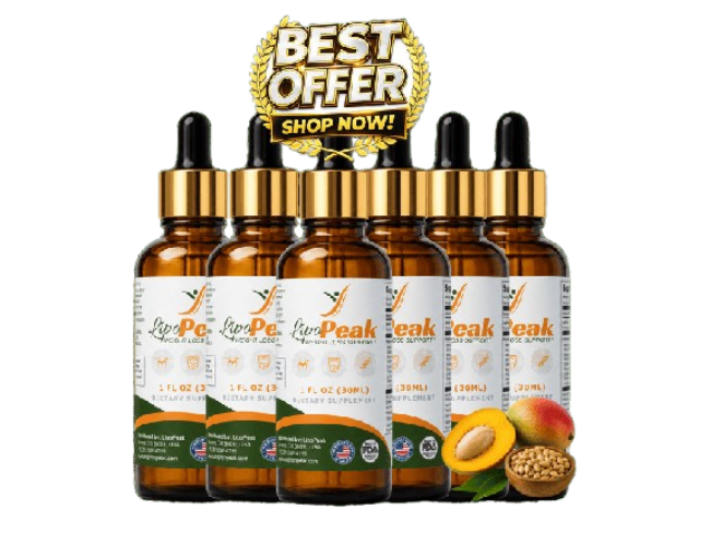 LipoPeak 6 bottles - 180 day supply best value